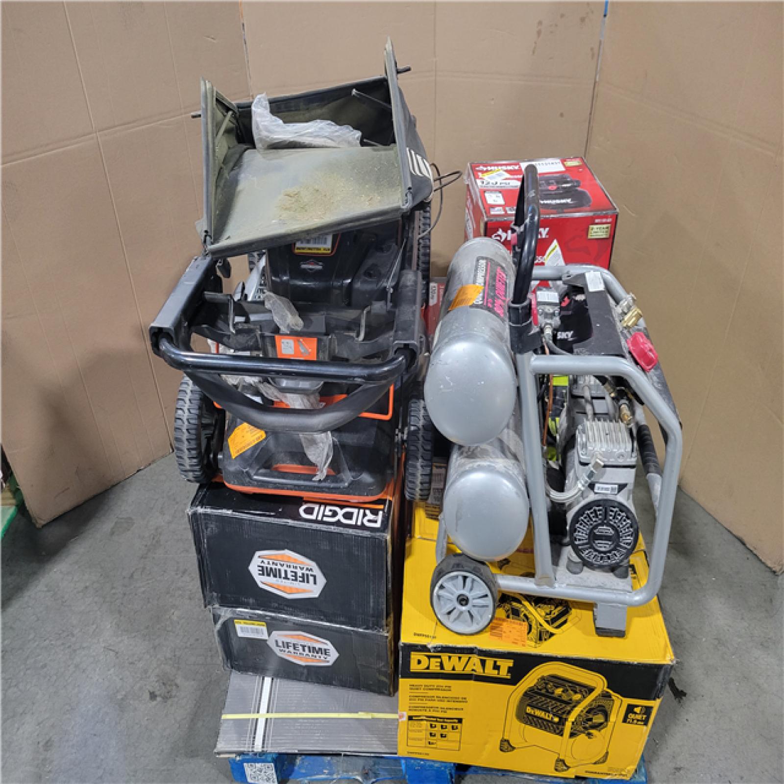 CALIFORNIA AS-IS OUTDOOR POWER EQUIPMENT