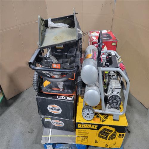CALIFORNIA AS-IS OUTDOOR POWER EQUIPMENT