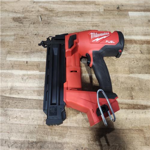 Houston Location AS-IS Milwaukee FUEL 18-Volt Lithium-Ion Brushless Cordless Gen II 18-Gauge Brad Nailer (Tool-Only)