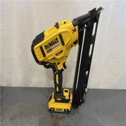 AS-IS - DEWALT 20V MAX XR Lithium-Ion Cordless 2-1/2 in. 15-Gauge Finish Nailer Kit
