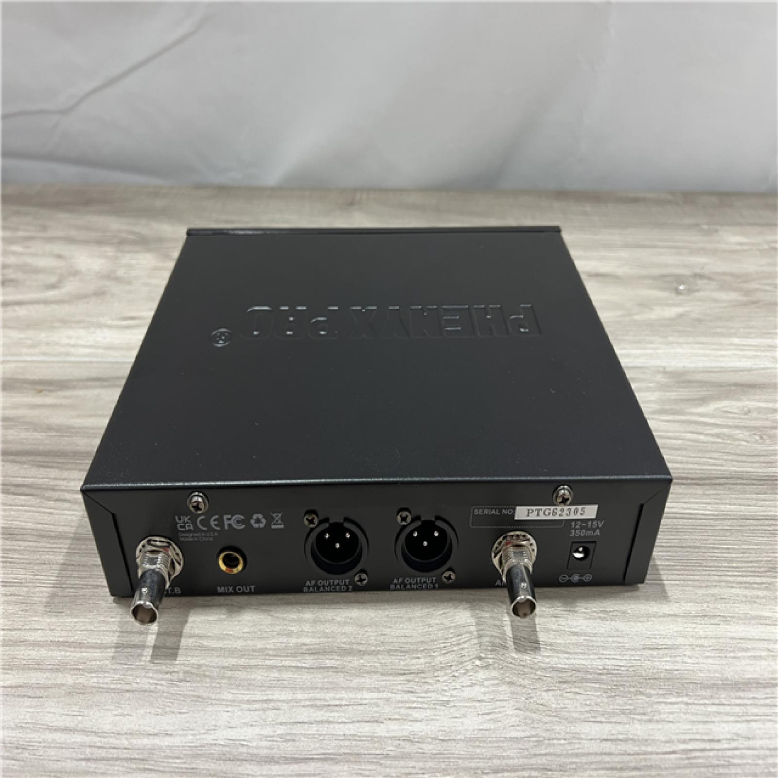 AS-IS Phenyx Pro Professional Wireless Microphone System