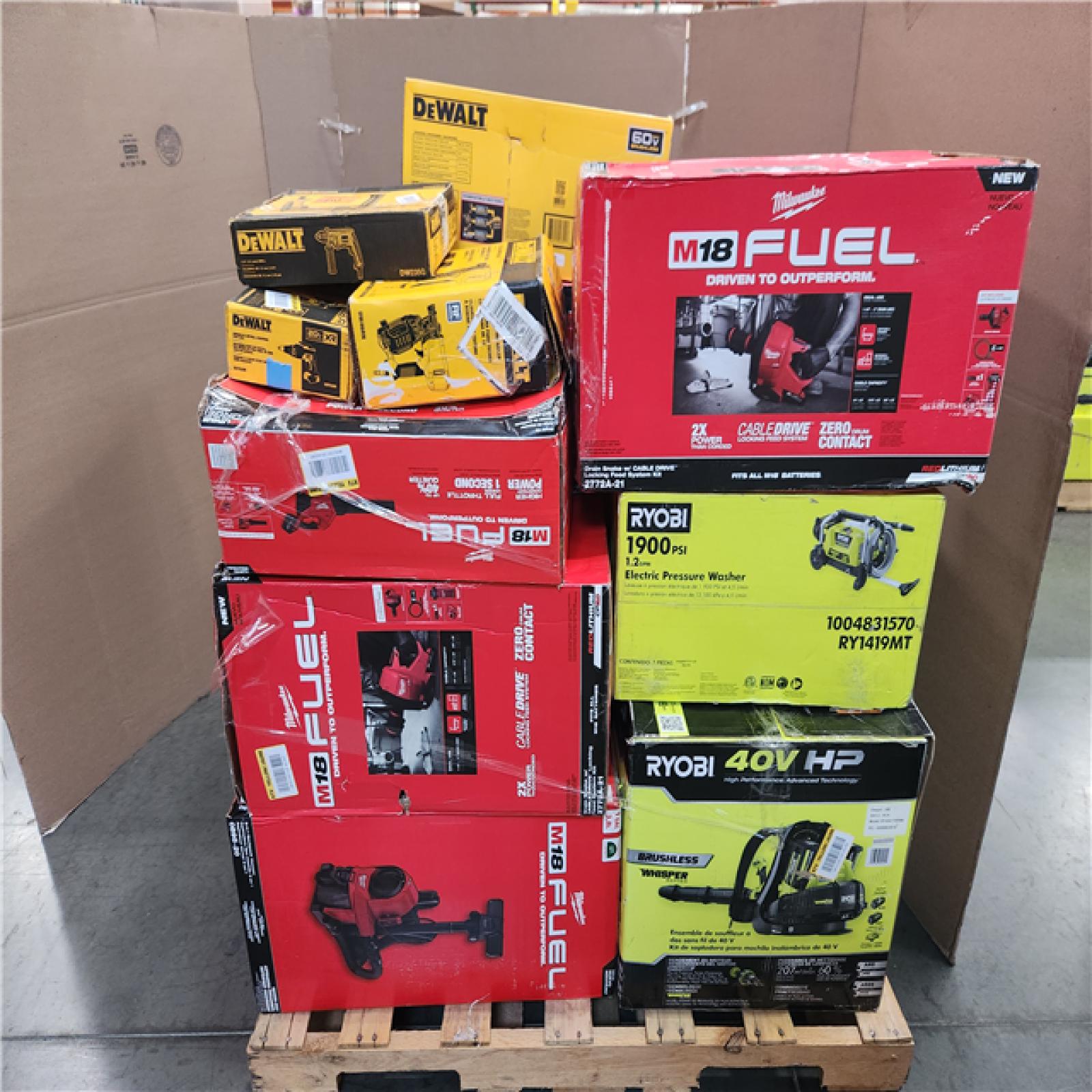 CALIFORNIA AS-IS TOOL PALLET