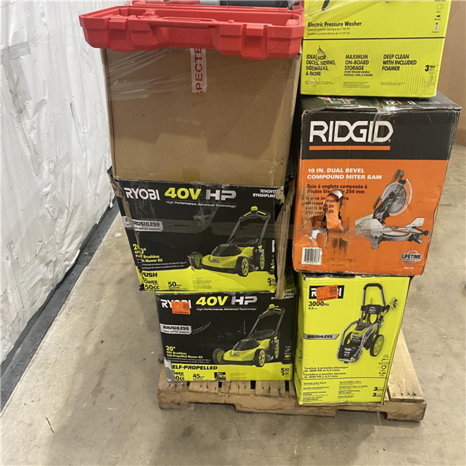 Houston Location - AS-IS Tool Pallet