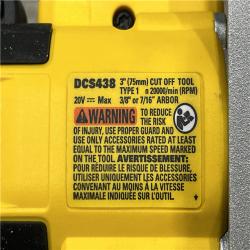 AS-IS DEWALT 20V XR Cordless 3 in. Cut-Off Tool (Tool Only)