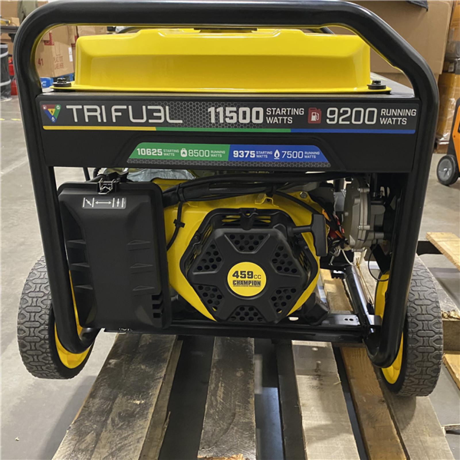 Dallas Location - As-IsChampion Power Equipment 11 500/9 200-WattGas Portable Generator
