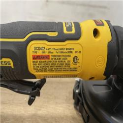 AS-IS DEWALT ATOMIC 20V MAX Cordless 4-1/2 in. Angle Grinder with Paddle Switch (Tool Only)