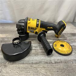AS-IS DEWALT FLEXVOLT 60V MAX Cordless Brushless 4.5 in. to 6 in. Small Angle Grinder with Kickback Brake (Tool Only)