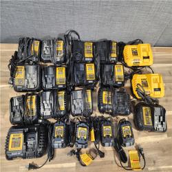 HOUSTON LOCATION - AS-IS DEWALT BATTERY CHARGER PACK QTY - 20
