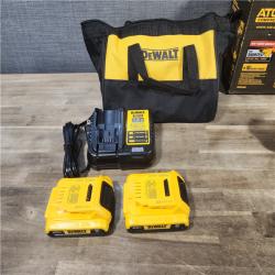 HOUSTON LOCATION - AS-IS Dewalt DCK225D2 20V MAX ATOMIC Brushless Compact Lithium-Ion 1/2 in. Cordless Drill Driver and 1/4 in. Impact Driver Combo Kit with 2 Batteries 2 Ah