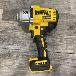AS-IS DEWALT 20V MAX Lithium-Ion Cordless 1/2 in. Impact Wrench Kit