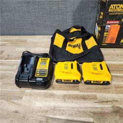 HOUSTON LOCATION - AS-IS DEWALT ATOMIC 20-Volt MAX Lithium-Ion Cordless Combo Kit
