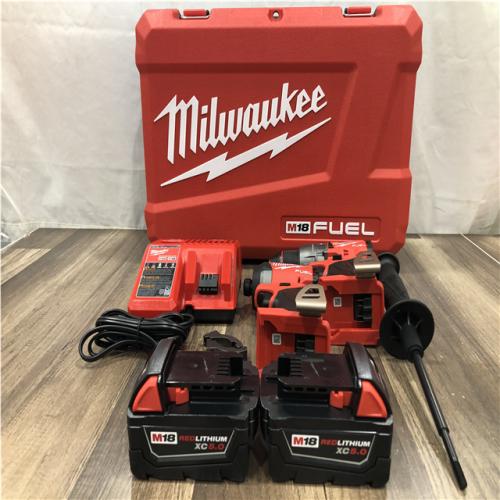 AS-IS Milwaukee FUEL 18V Lithium-Ion Brushless Cordless Hammer Drill and Impact Driver Combo Kit