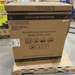 DALLAS LOCATION - AS-IS- GE Profile 5.3 cu. ft. Smart Front Load Washer in Sapphire Blue w/OdorBlock UltraFresh Vent System  Microban  Tier 2 EStar