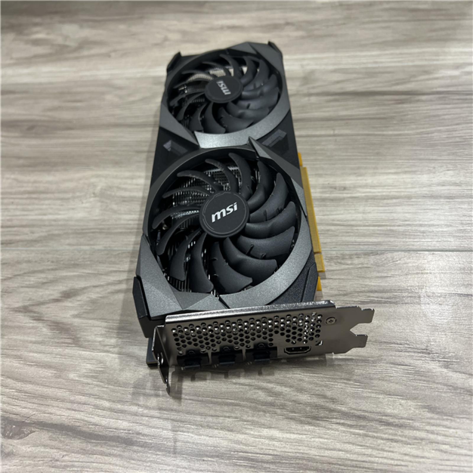 AS-IS MSI Ventus GeForce RTX 3060 12GB GDDR6 PCI Express