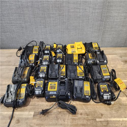 HOUSTON LOCATION - AS-IS DEWALT BATTERY CHARGER PACK QTY - 20