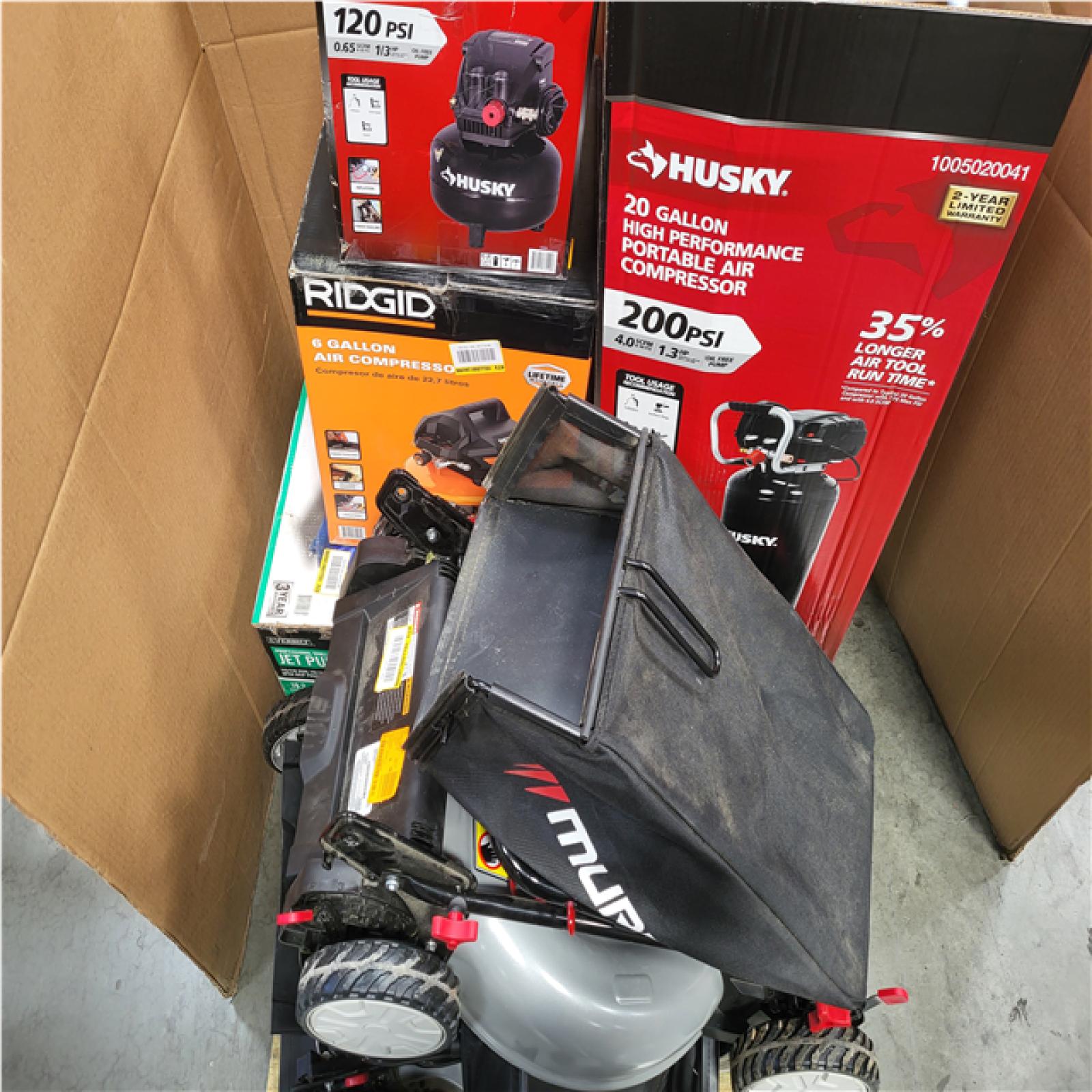 CALIFORNIA AS-IS OUTDOOR POWER EQUIPMENT