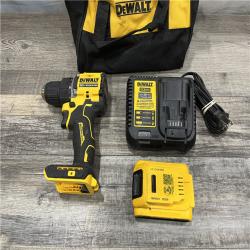 AS-IS DEWALT Atomic 20V Lithium-Ion Cordless Compact 1/2 in. Drill/Driver Kit