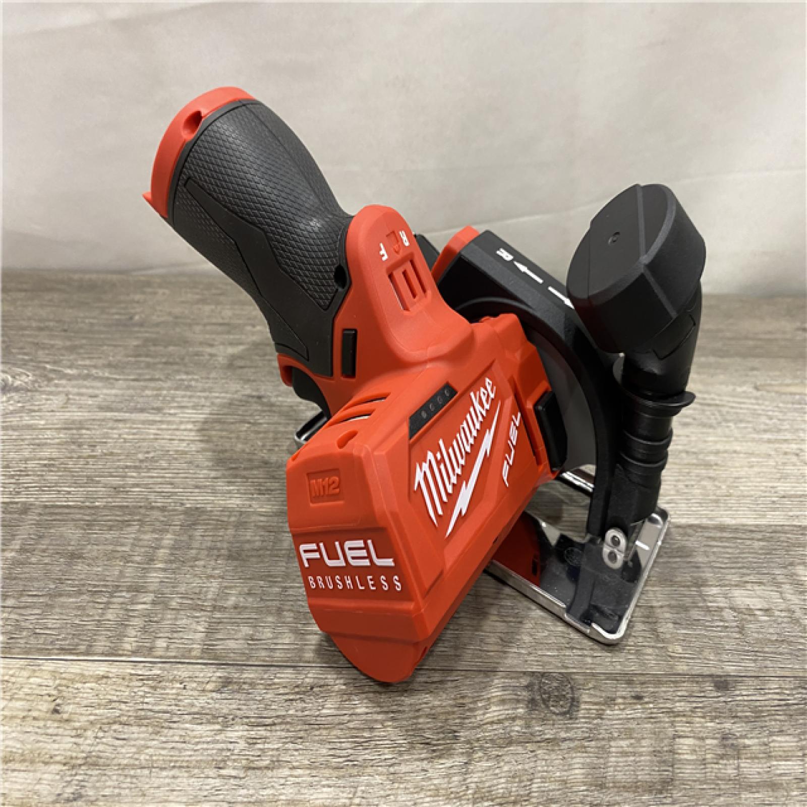 AS-IS Milwaukee FUEL 12V Lithium-Ion Brushless Cordless 3 in. Cut Off Saw (Tool-Only)