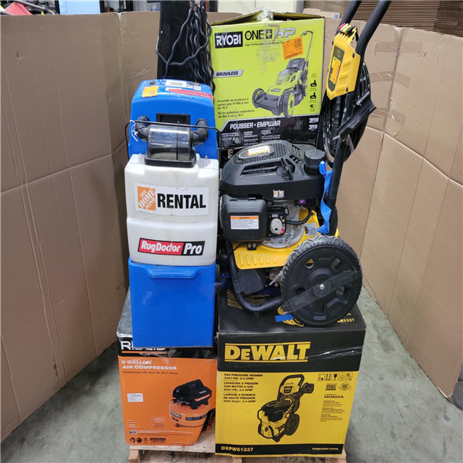 CALIFORNIA AS-IS OUTDOOR POWER EQUIPMENT