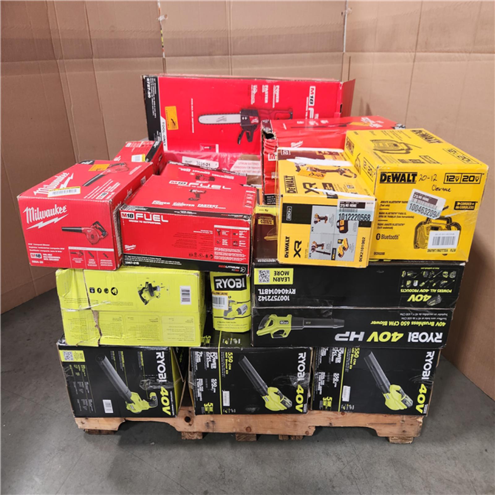 CALIFORNIA AS-IS TOOL PALLET