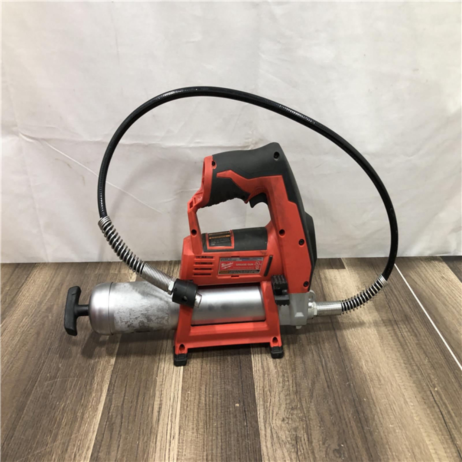 AS-IS Milwaukee M12 12V Lithium-Ion Cordless Grease Gun (Tool-Only)