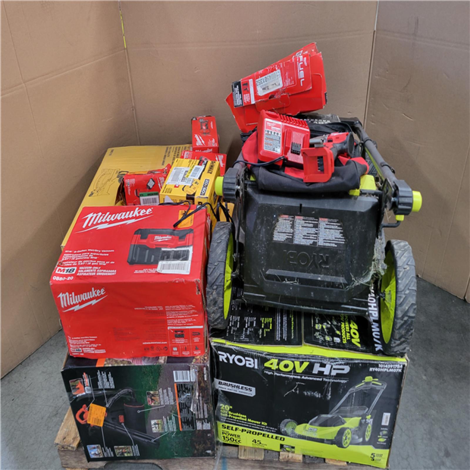 CALIFORNIA AS-IS TOOL PALLET