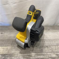 AS-IS DEWALT 20V MAX* XR Brushless Cordless Belt Sander (Tool-Only)