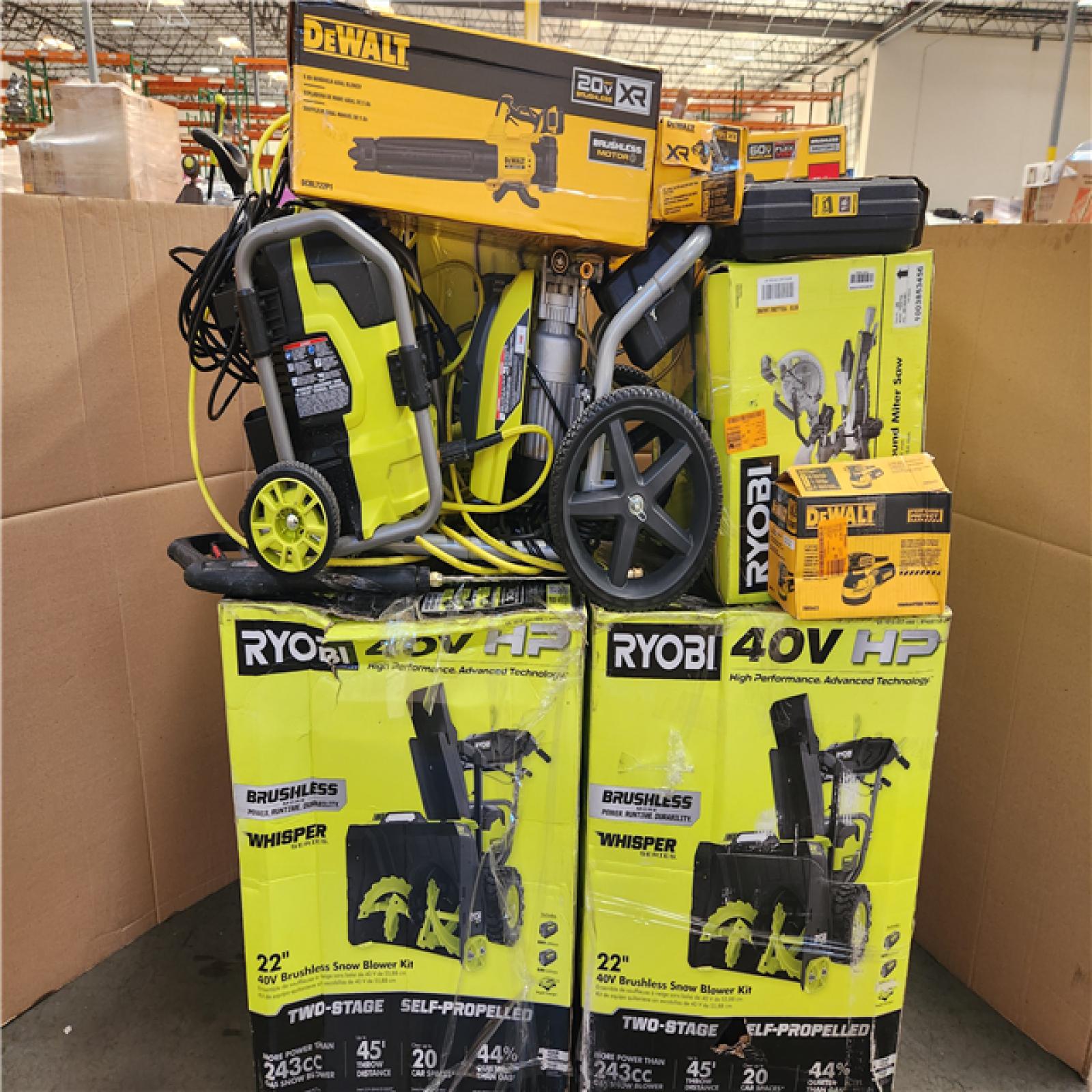 CALIFORNIA AS-IS TOOL PALLET