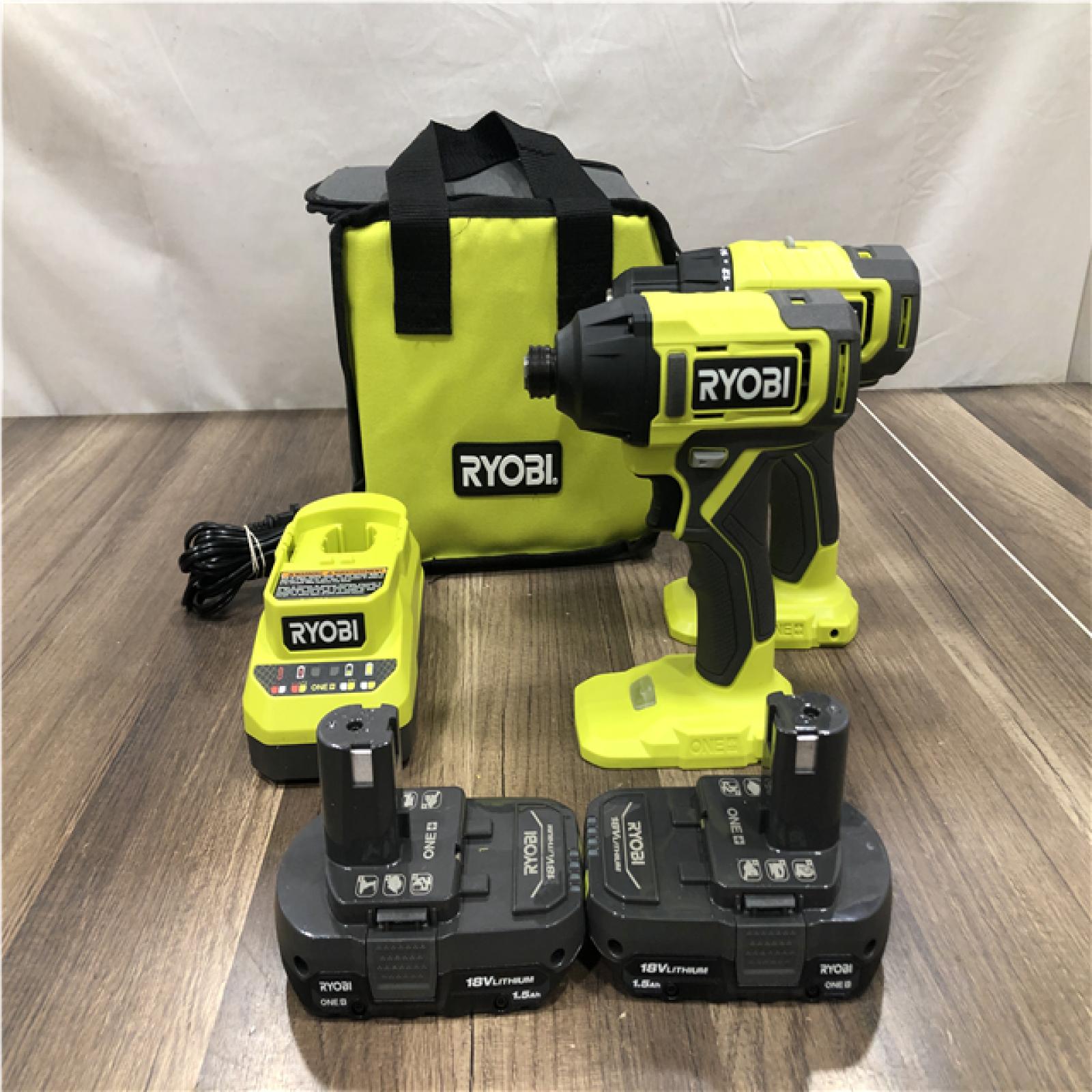 AS-IS ONE+ 18V Cordless 2-Tool Combo Kit