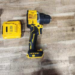HOUSTON LOCATION - AS - IS DEWALT Atomic 20V Lithium-Ion Cordless Compact 1/2 in. Drill/Driver Kit