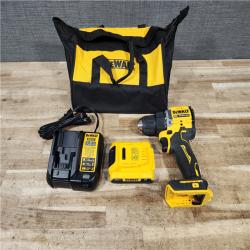 HOUSTON LOCATION - AS - IS DEWALT Atomic 20V Lithium-Ion Cordless Compact 1/2 in. Drill/Driver Kit