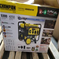 CALIFORNIA AS-IS CHAMPION PORTABLE GENERATOR
