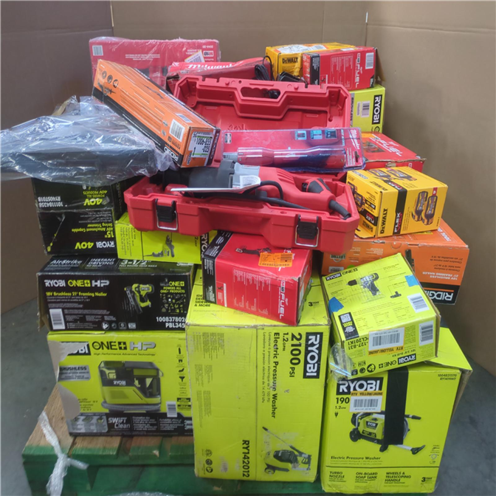 CALIFORNIA AS-IS TOOL PALLET