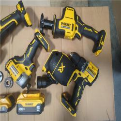 CALIFORNIA AS-IS DEWALT 20v 6 TOOL COMBO KIT