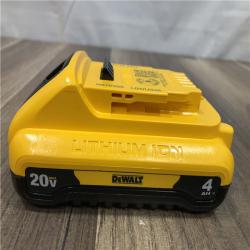 AS-IS DEWALT 20V MAX Lithium-Ion 6.0Ah and 4.0Ah Battery and Charger Starter Kit