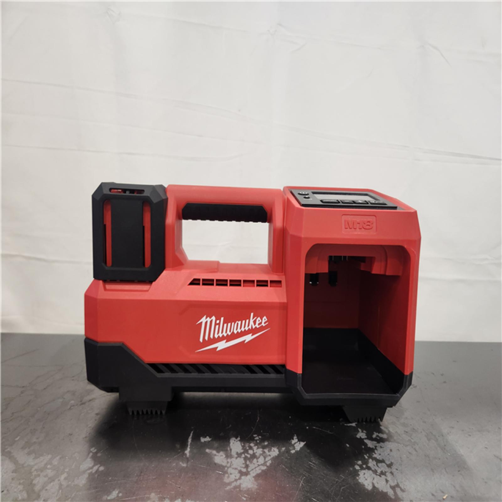 AS-IS- Milwaukee M18 18-Volt Lithium-Ion Cordless Electric Portable Inflator (Tool-Only)