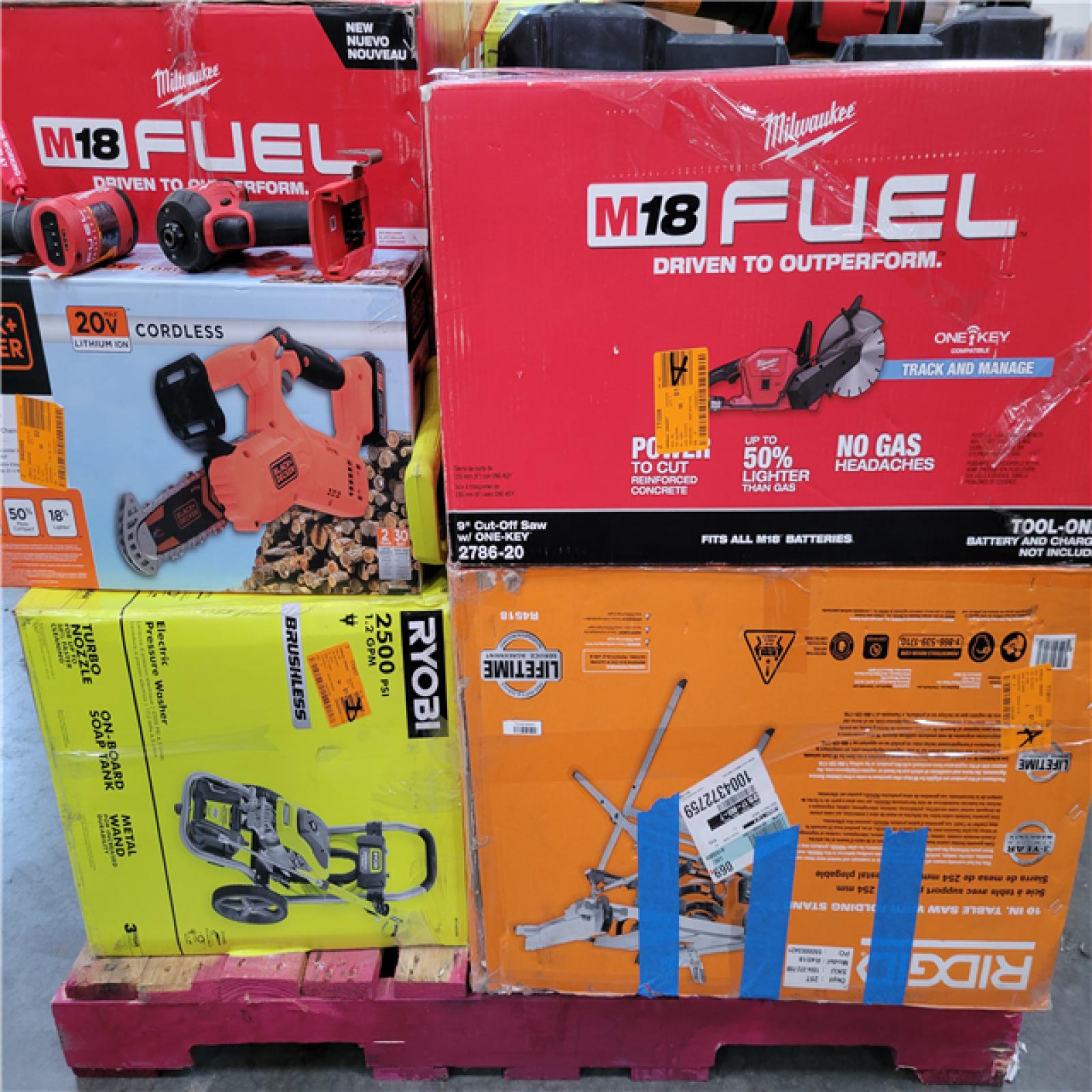 CALIFORNIA AS-IS TOOL PALLET