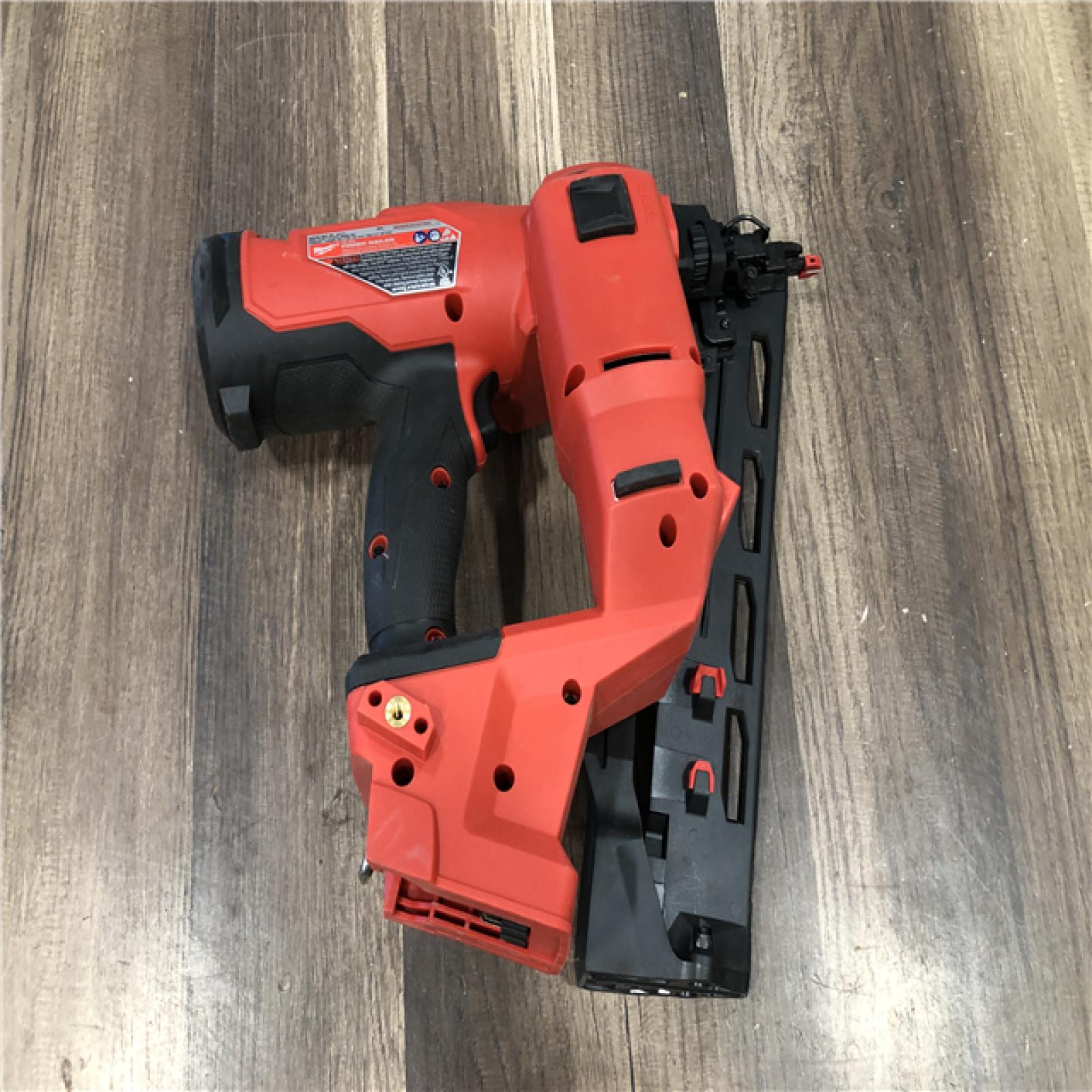 AS-IS Milwaukee FUEL 18-Volt Lithium-Ion Brushless Cordless Gen II 16-Gauge Angled Finish Nailer (Tool-Only)