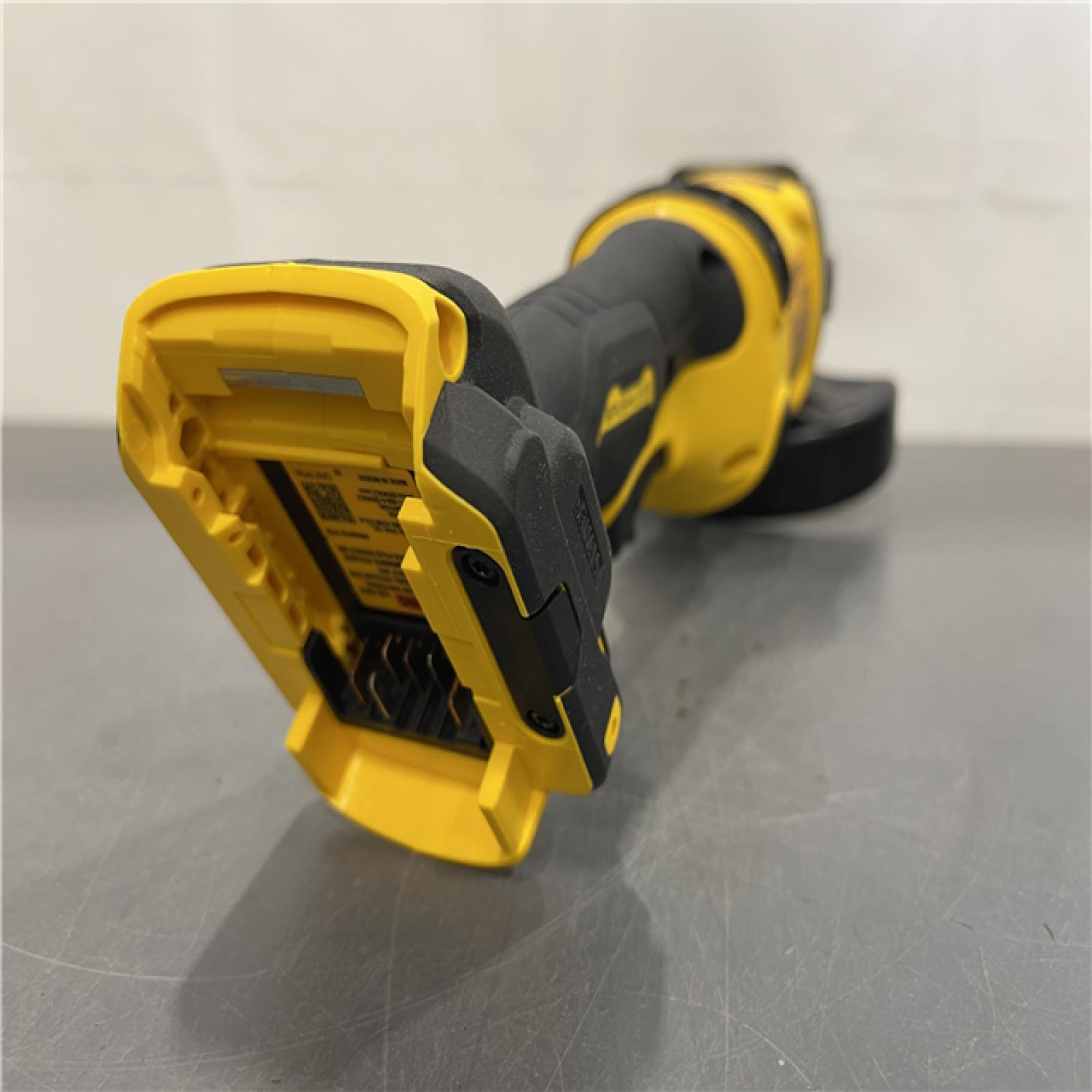 AS-IS - DEWALT 60V MAX Cordless Brushless 4.5 in. to 6 in. Small Angle Grinder with Kickback Brake