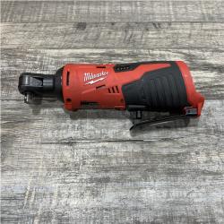 AS-IS Milwaukee 12V Lithium-Ion Cordless 3/8 in. Ratchet (Tool-Only)