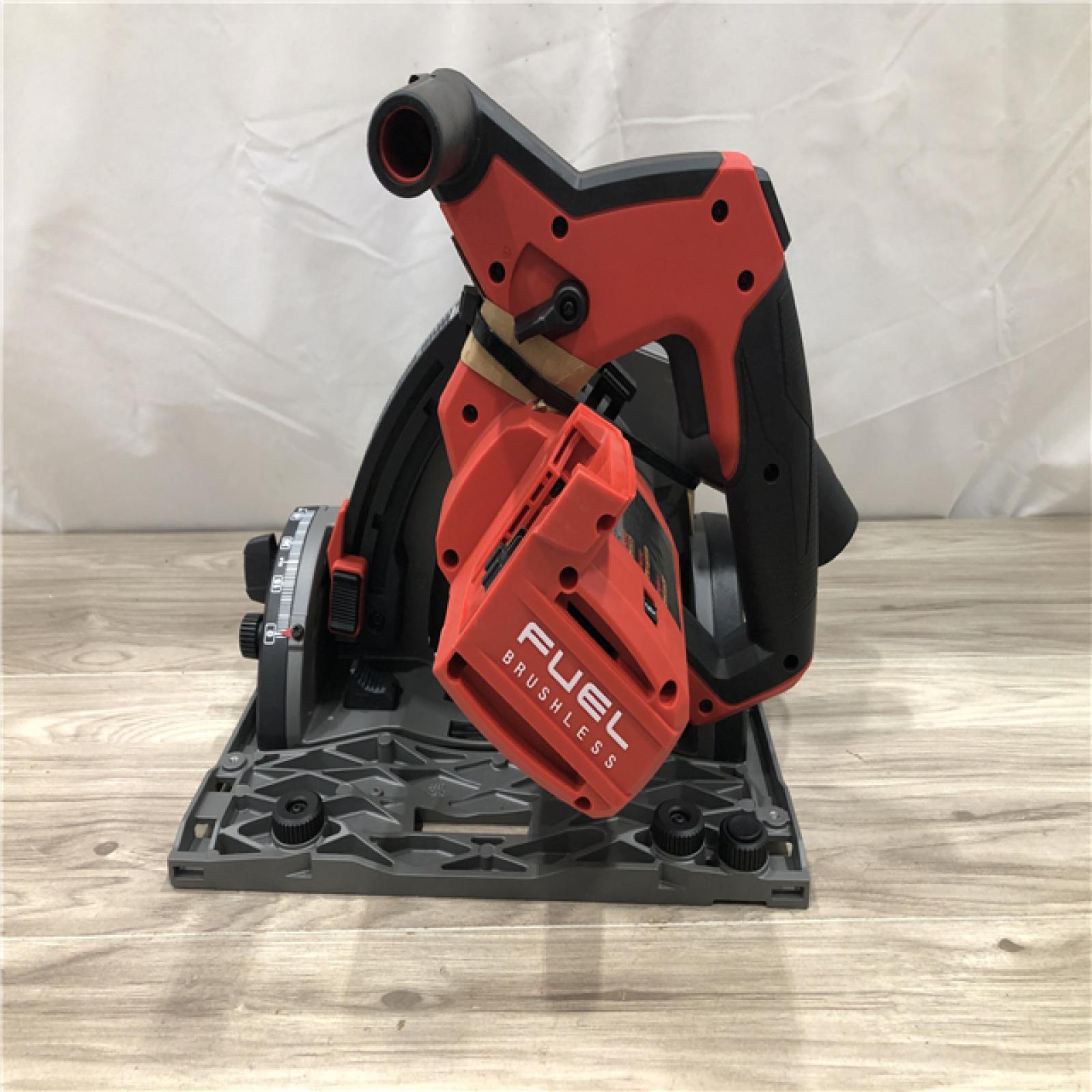 AS-IS Milwaukee M18 FUEL 18V Lithium-Ion Cordless 6-1/2 in. Plunge Cut Track Saw (Tool-Only)