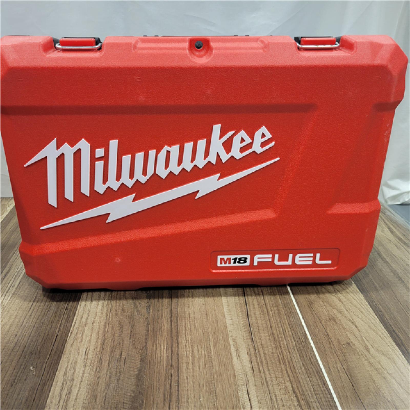 AS-IS Milwaukee M18 FUEL 18V Lithium-Ion Brushless Cordless Hammer Drill and Impact Driver Combo Kit (2-Tool) with 2 Batteries