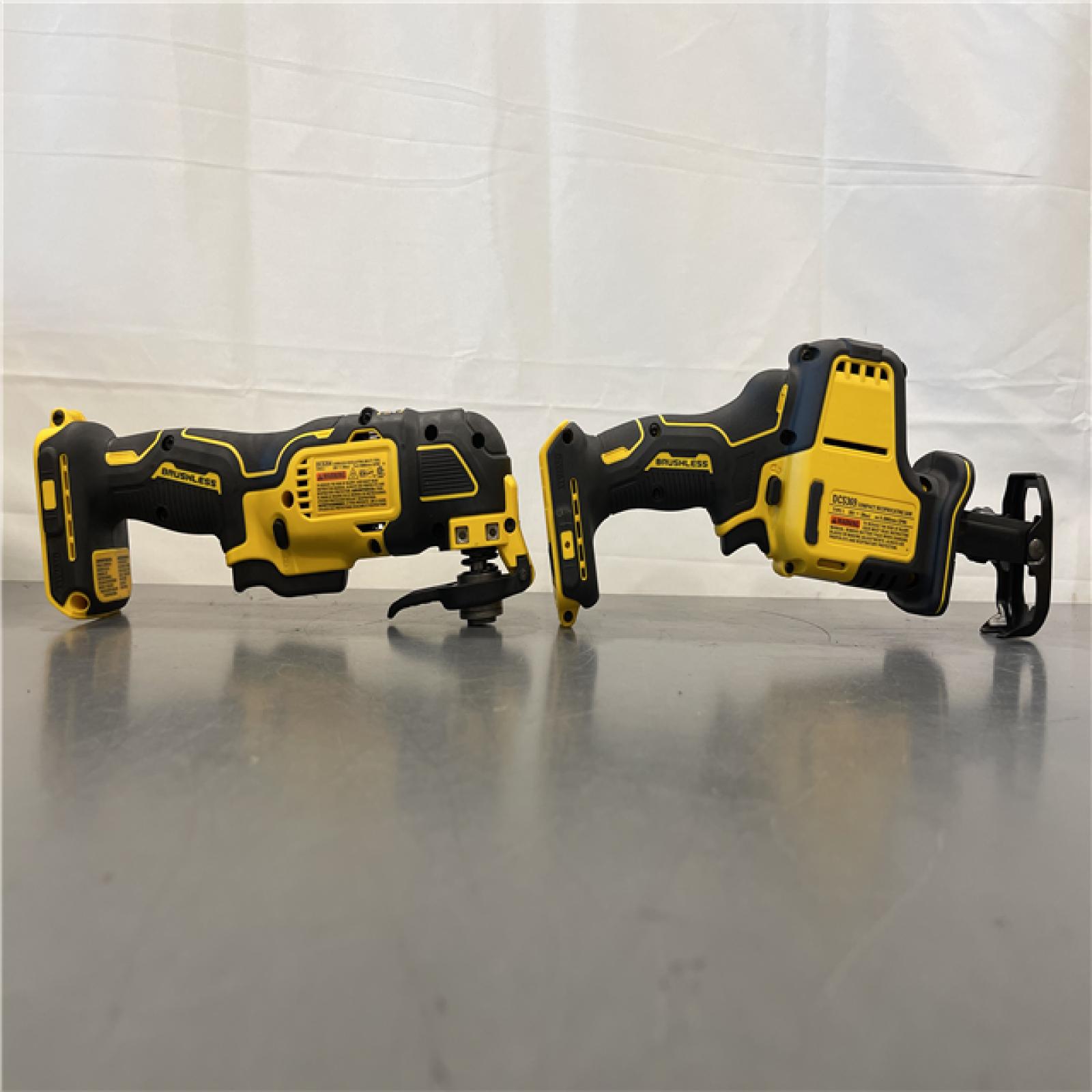 AS-IS - DEWALT 20-Volt MAX Lithium-Ion Cordless 7-Tool Combo Kit with 2.0 Ah Battery, 5.0 Ah Battery and Charger