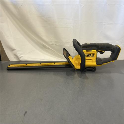 AS-IS - DeWalt 22 in. 20 V Battery Hedge Trimmer Tool Only