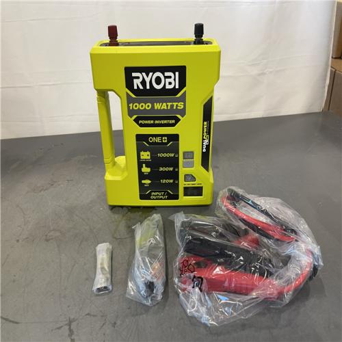 AS-IS - RYOBI ONE+ 18V 1000-Watt Max 12-Volt Automotive Power Inverter