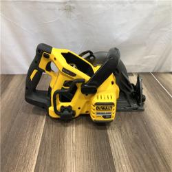 AS-IS DEWALT FLEXVOLT 60V MAX Cordless Brushless 7-1/4 in. Wormdrive Style Circular Saw (Tool Only)