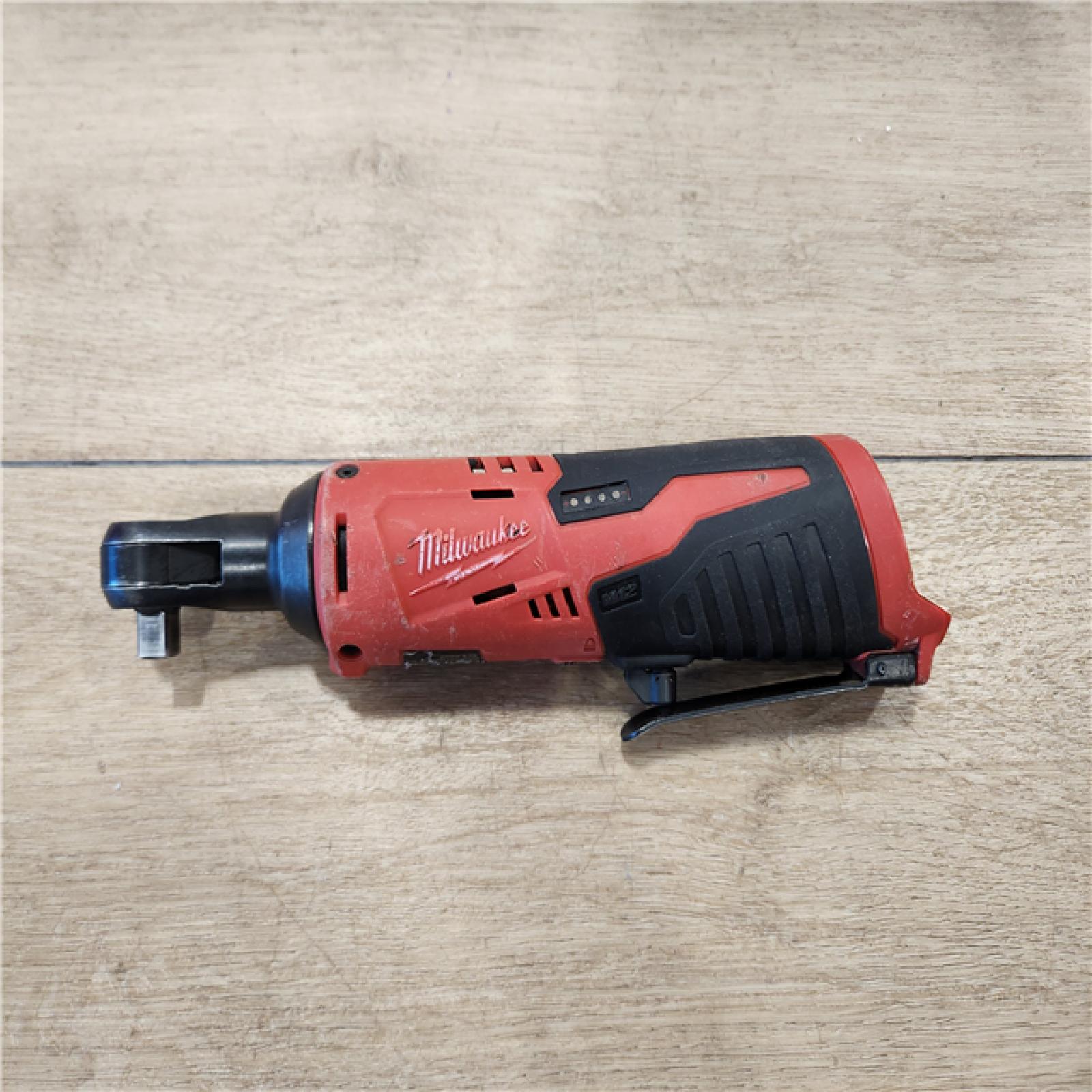 AS-IS- Milwaukee M12 3/8  Ratchet (Bare Tool KIT battery & charge)