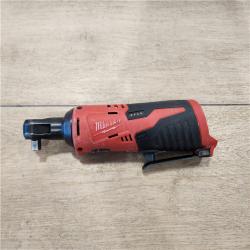 AS-IS- Milwaukee M12 3/8  Ratchet (Bare Tool KIT battery & charge)