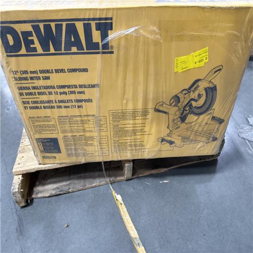 California NEW DeWalt 12” Double Bevel Compound Sliding Miter Saw