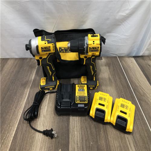 AS-IS DEWALT ATOMIC 20-Volt MAX Lithium-Ion Cordless Combo Kit